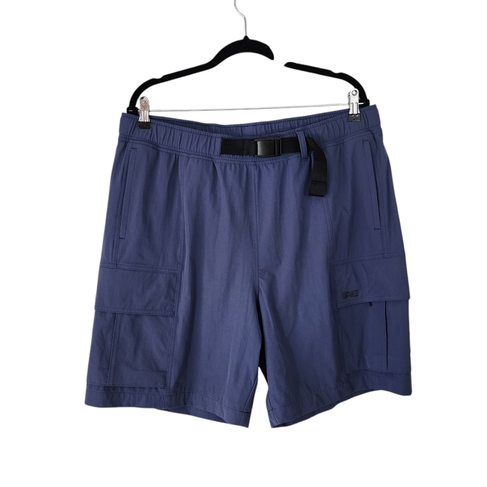 NEW American Eagle Men's Blue Cargo Shorts Size Large